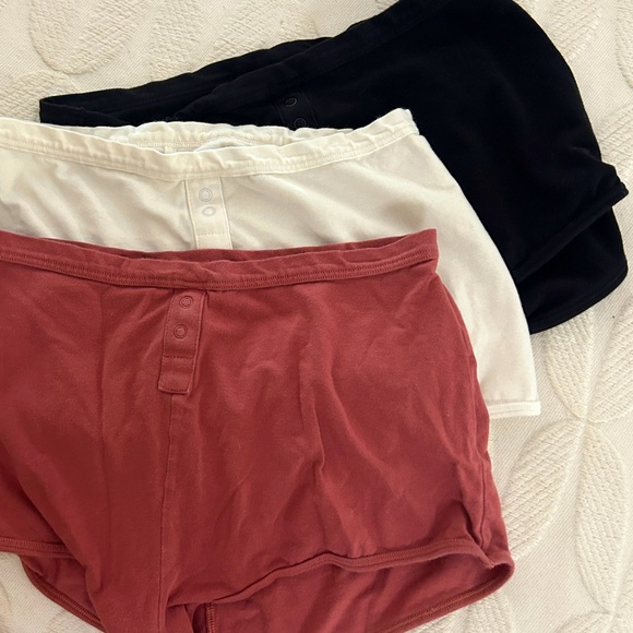 GAP Other - EUC 3 pair lot of Gap size Medium Organic Cotton shorty lounge shorts/undies.